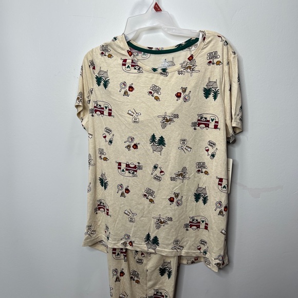 Womens 2pc camping pajama lounge set nwt - Picture 11 of 15